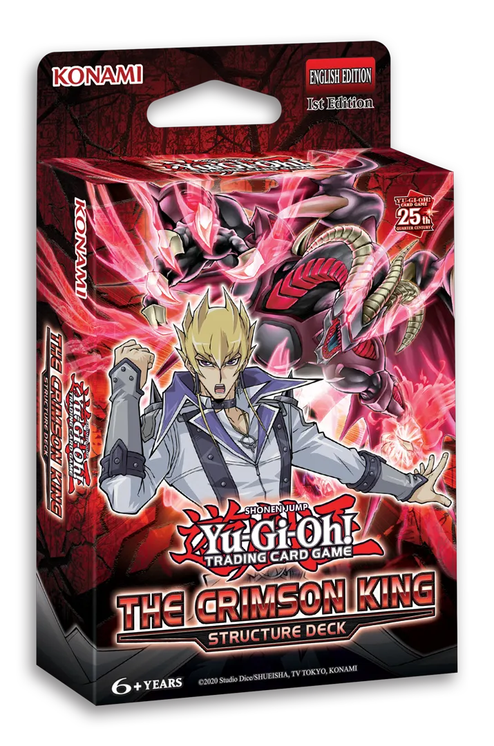 Yu-Gi-Oh! Structure Deck The Crimson King 1st Edition - Image 4