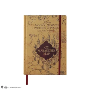 Harry Potter Notebook-Foldable Marauder's Map