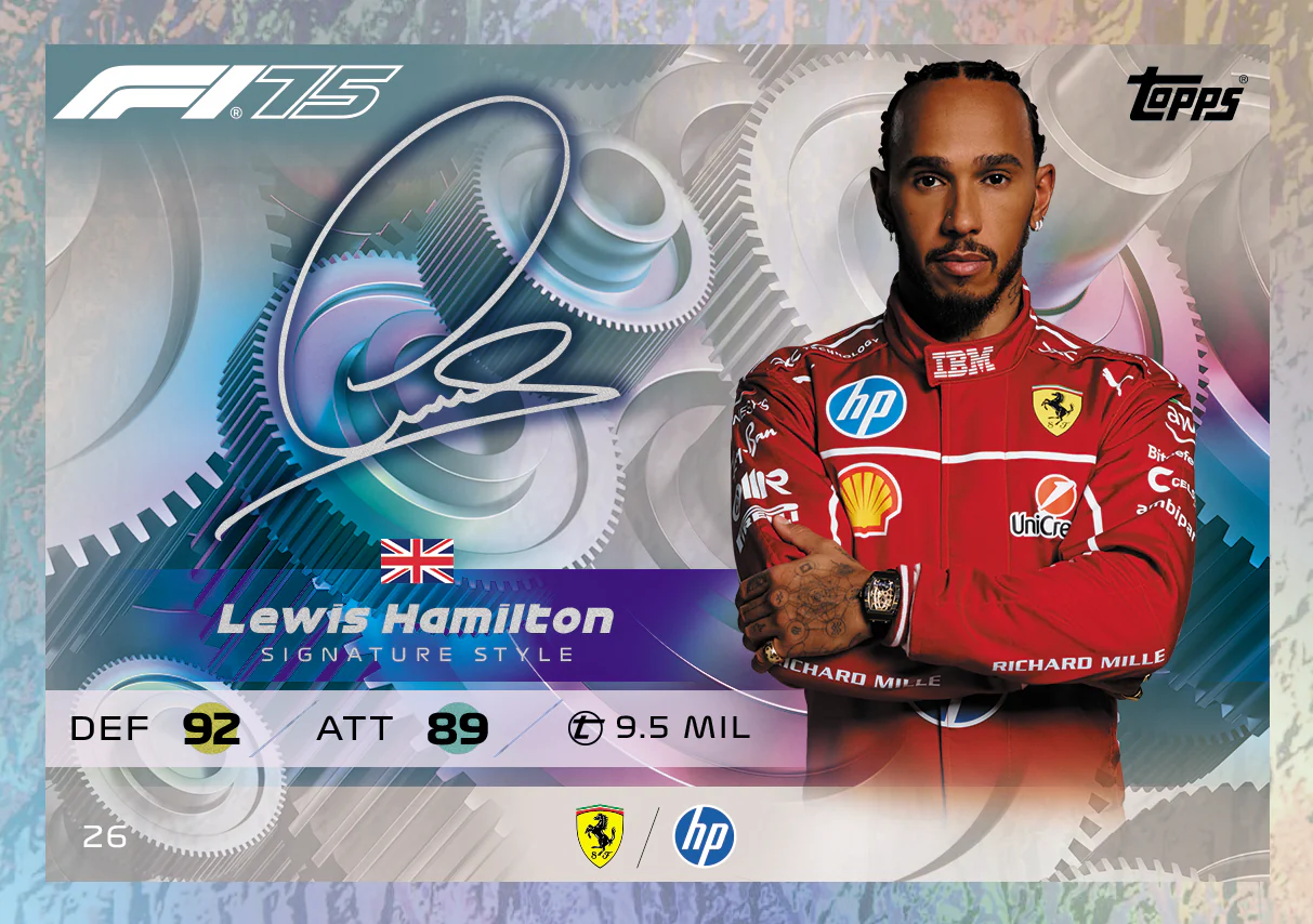 Turbo Attax Formula 1 Trading Card Pack 2025