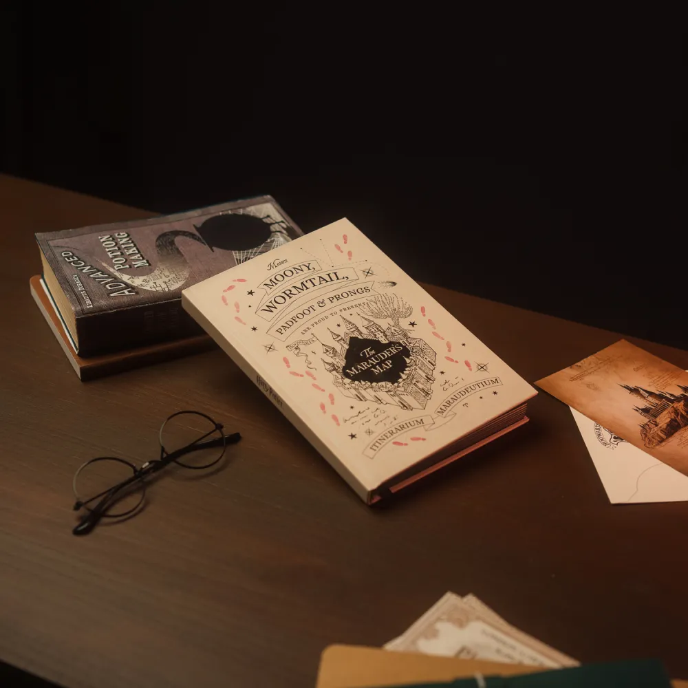 Harry Potter The Marauder's Map Optically Variable Ink Premium A5 Notebook - Image 5