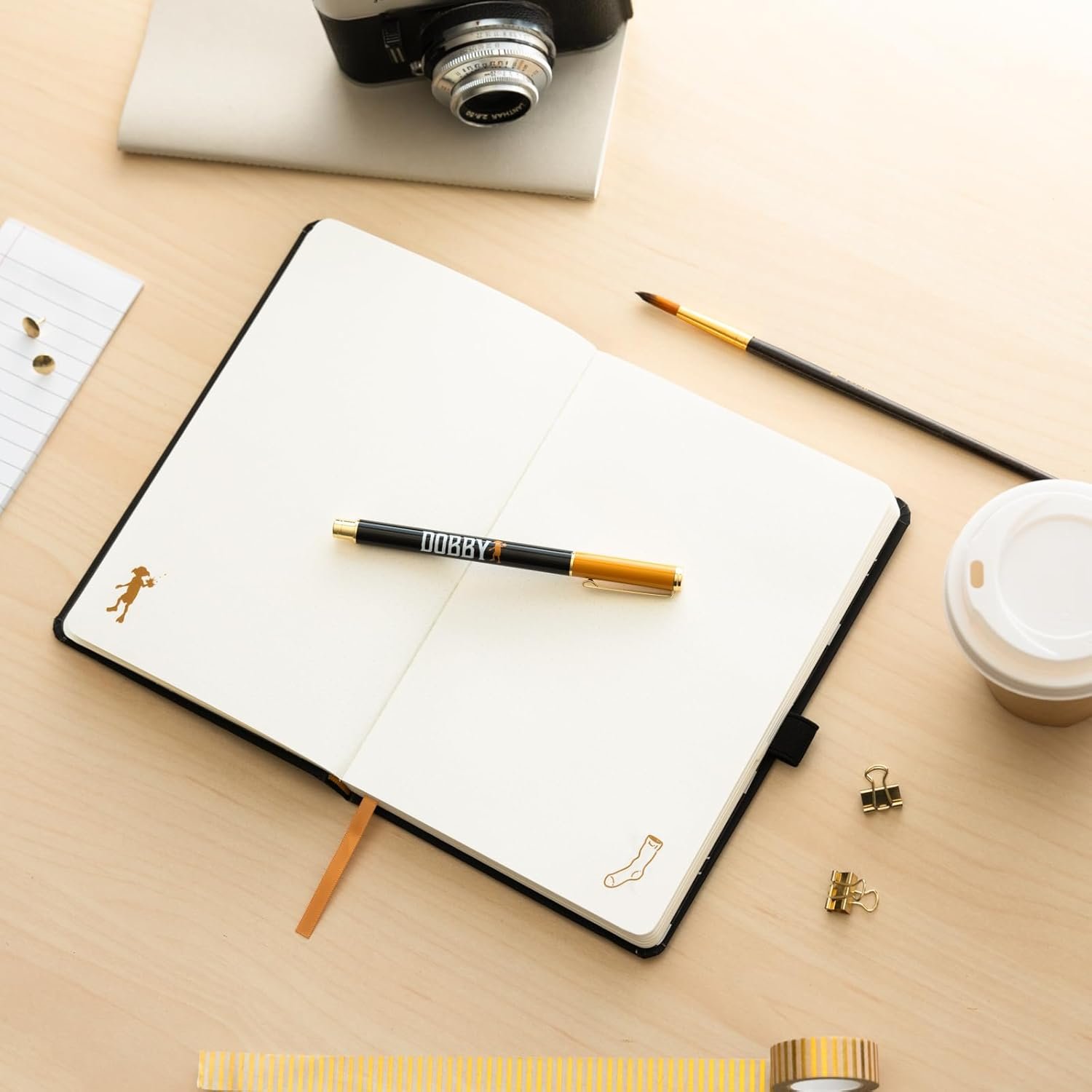 Harry Potter Dobby A5 Notebook with Pen - Image 4