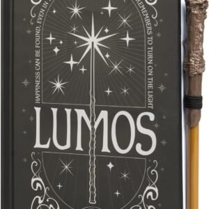 Harry Potter Lumos A5 Light up Notebook and Pen