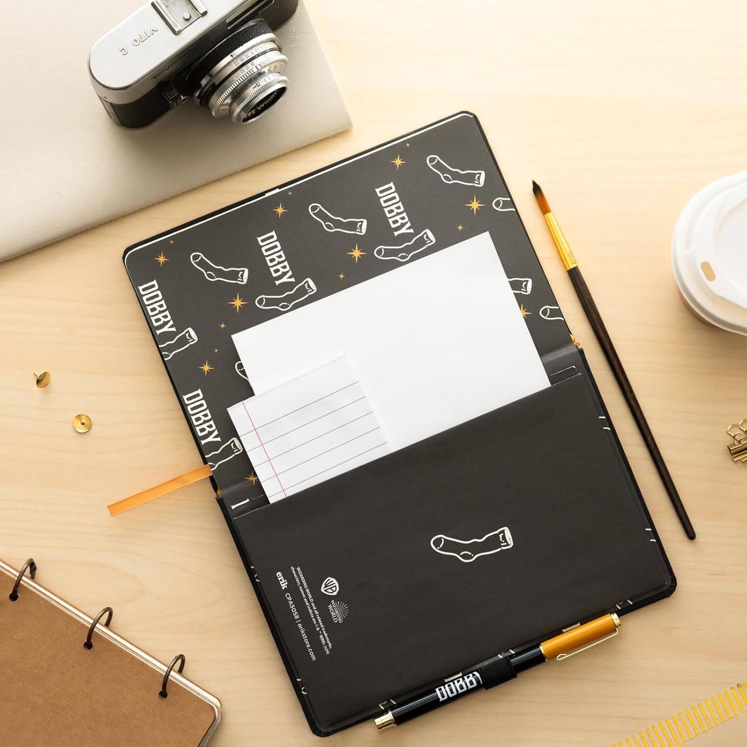 Harry Potter Dobby A5 Notebook with Pen - Image 3