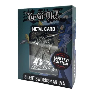 Yu-Gi-Oh! - Metal Card - Silent Swordsman LV4 (Limited Edition)