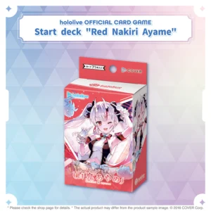 Hololive OFFICIAL CARD GAME Start deck "Red - Nakiri Ayame"
