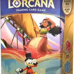 Disney Lorcana TCG Into the Inklands Set 3 - Ruby & Sapphire Starter Deck