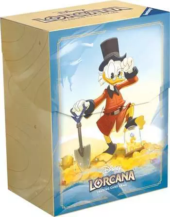 Disney Lorcana TCG Into the Inklands Set 3 – Scrooge McDuck Deck Box