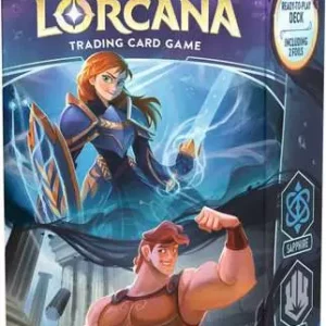 Disney Lorcana TCG Ursula's Return Set 4 - Sapphire & Steel Starter Deck