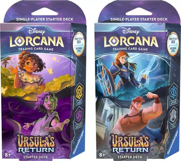 Disney Lorcana TCG Ursula's Return Set 4 - Sapphire & Steel Starter Deck - Image 3