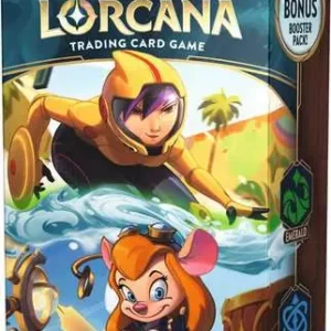 Disney Lorcana TCG Azurite Sea Set 6 - Emerald & Sapphire Starter Deck