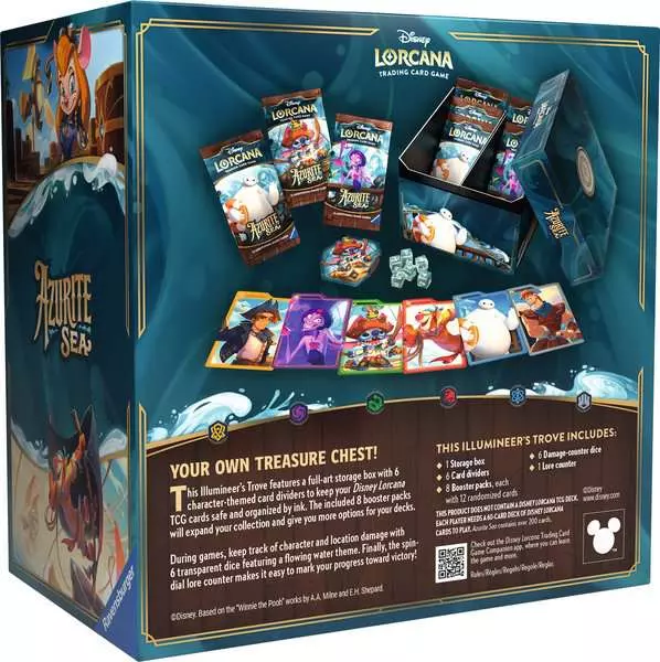 Disney Lorcana TCG Azurite Sea Set 6 – Illumineers Trove