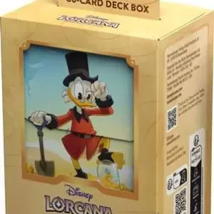 Disney Lorcana TCG Into the Inklands Set 3 - Scrooge McDuck Deck Box