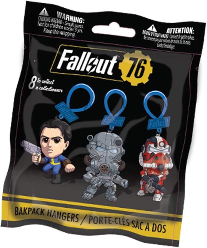 Fallout Backpack Hangers, Fallout 76 Figures