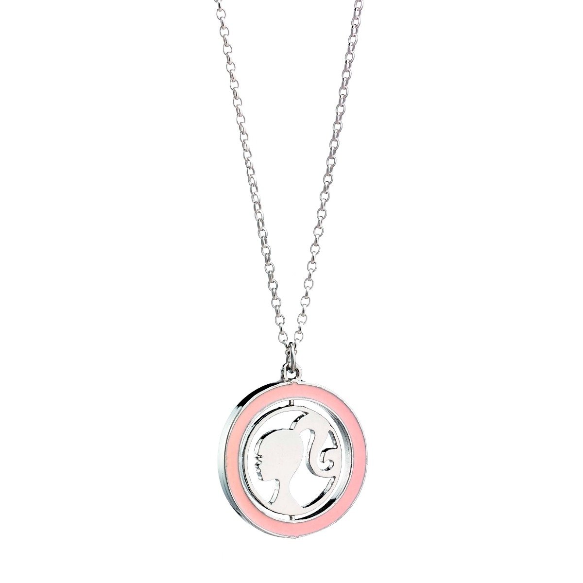 Barbie™️ Spinning Silhouette Necklace