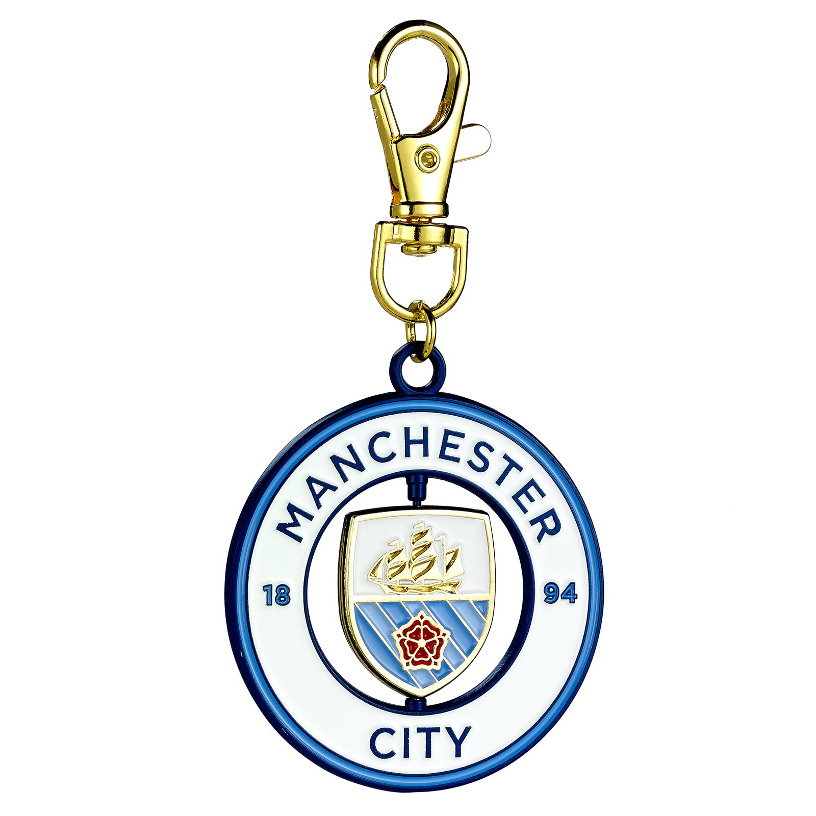Manchester City Football Club Spinning Logo Backpack Hanger