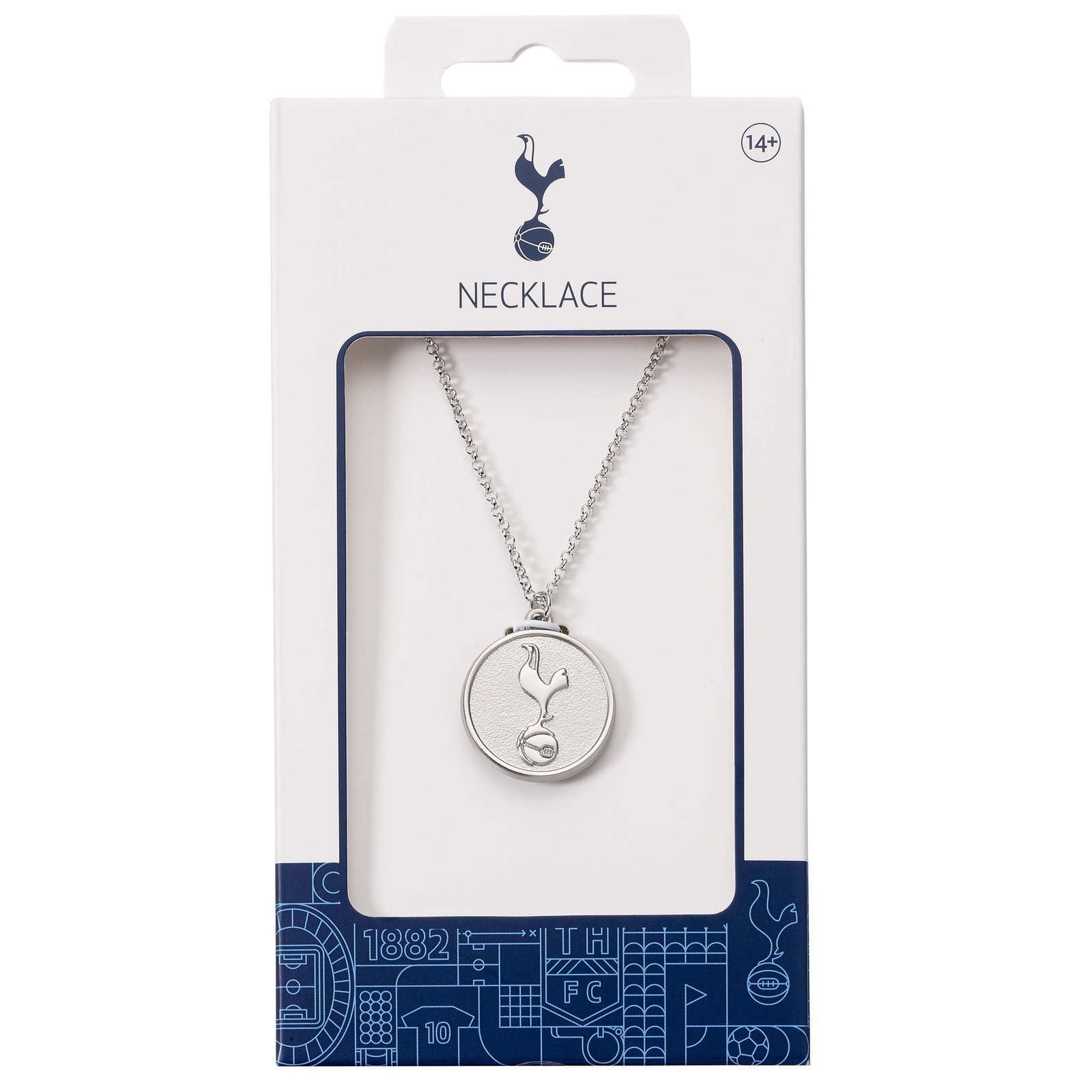 Tottenham Hotspur Silver Tone Disc Necklace - Image 4