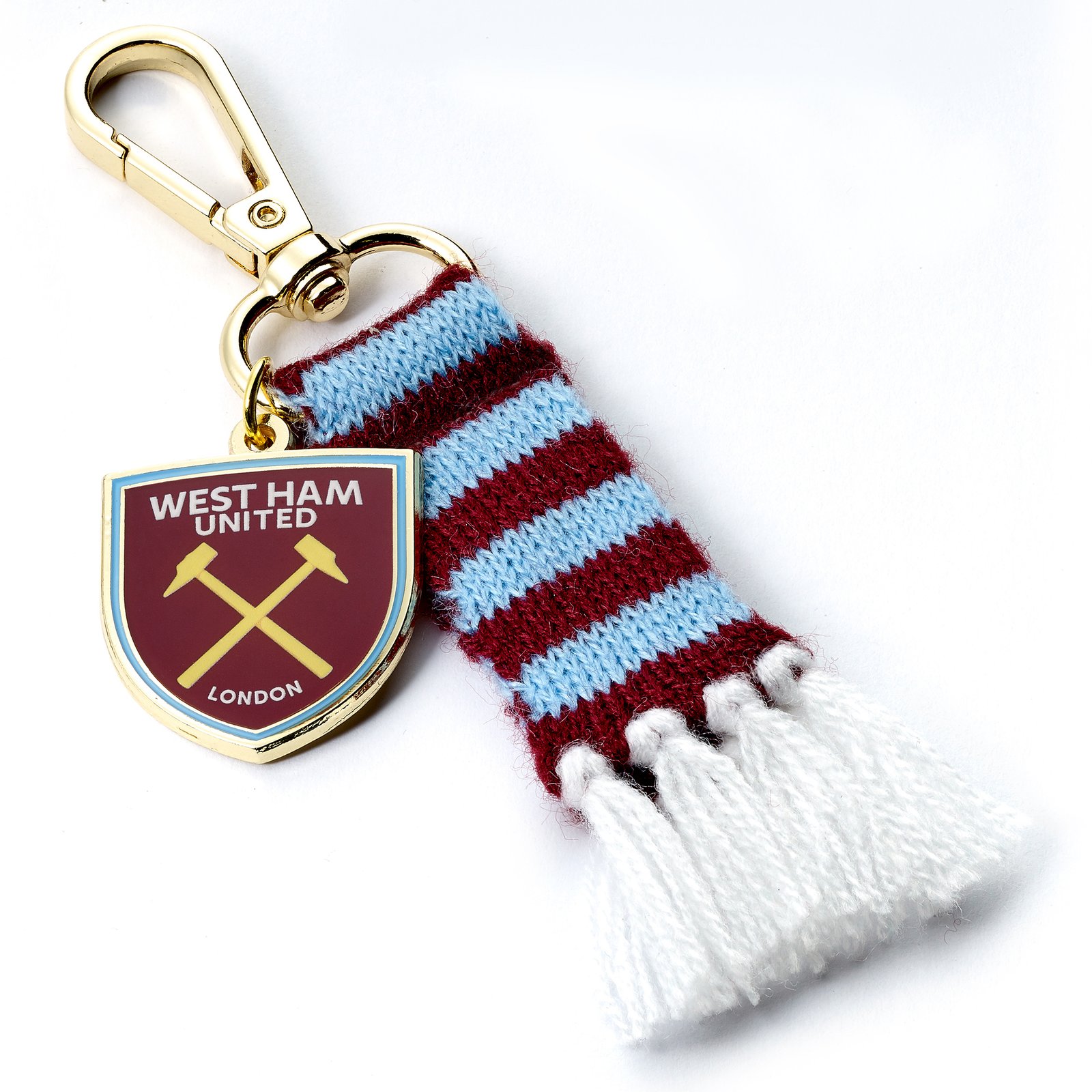 West Ham crest and scarf back pack hanger