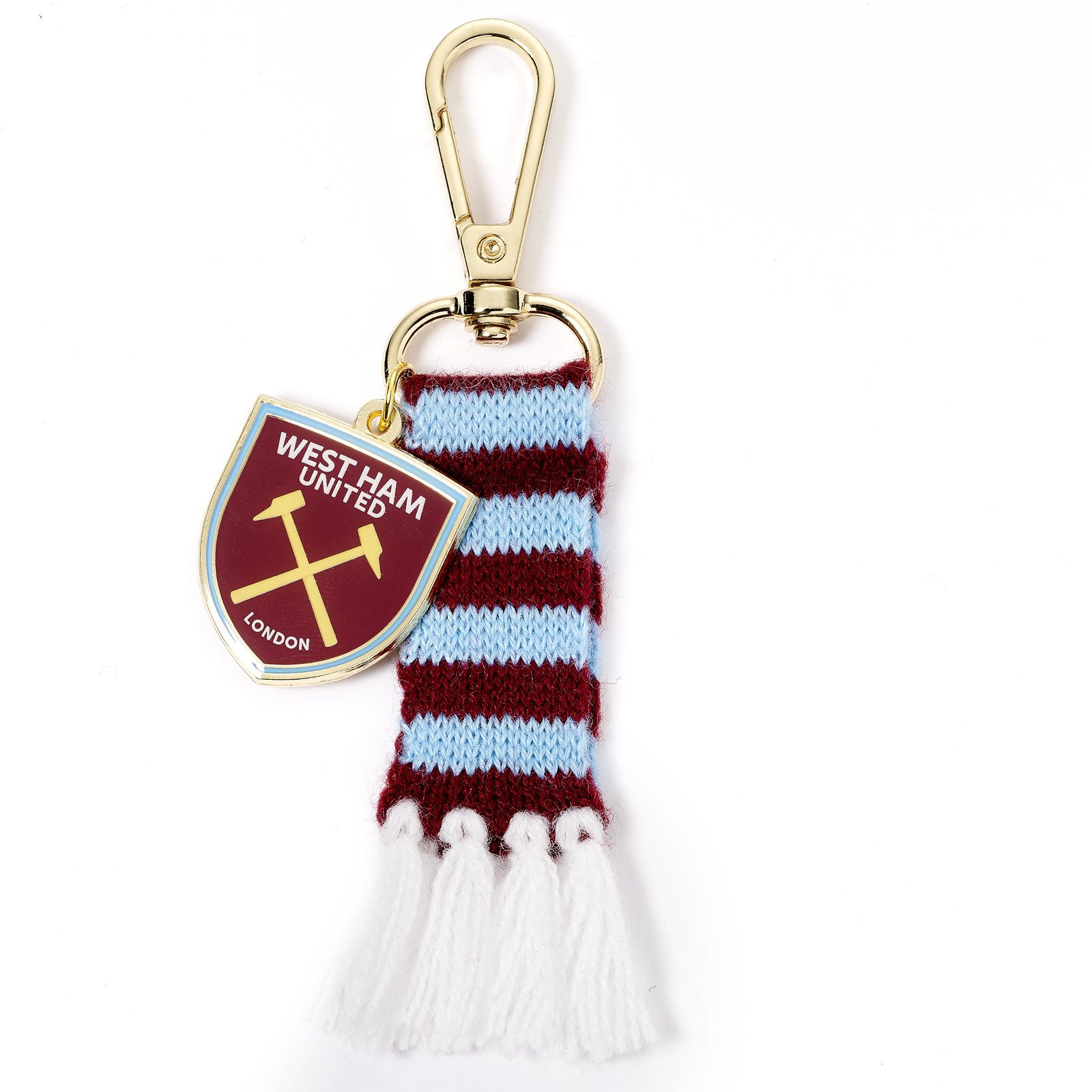 West Ham crest and scarf back pack hanger